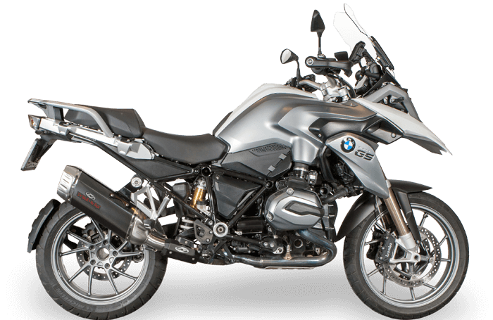 BMW R 1200 GS mit Jekill & Hyde Auspuff