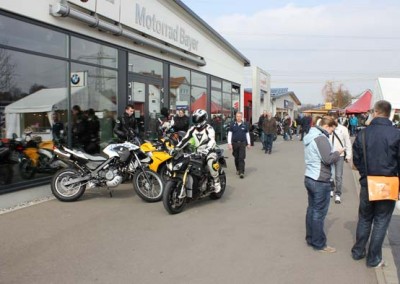 Start in die Motorradsaison 2016 im Motorradzentrum Ulm/Senden